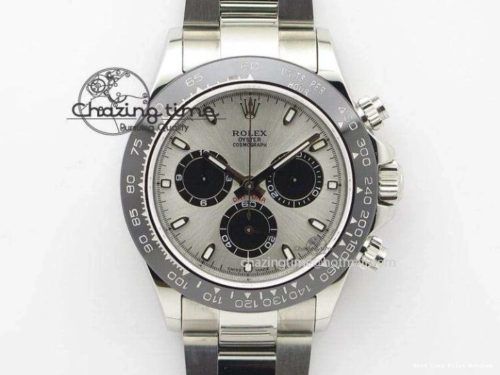 AAA Replica Watches Daytona A ZeroBulk Edition 1:1 Best Silver JF SS Bezel Dial Black On 4021 Ceramic Bracelet 1220